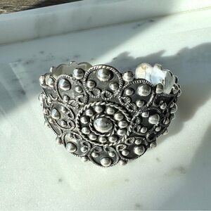 Sterling silver cuff